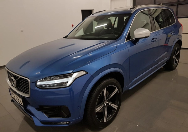 Volvo XC 90 cena 117999 przebieg: 239675, rok produkcji 2017 z Skoczów małe 667